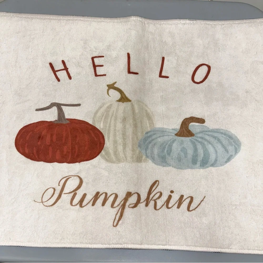 Autumn Pumpkin Floor Rug